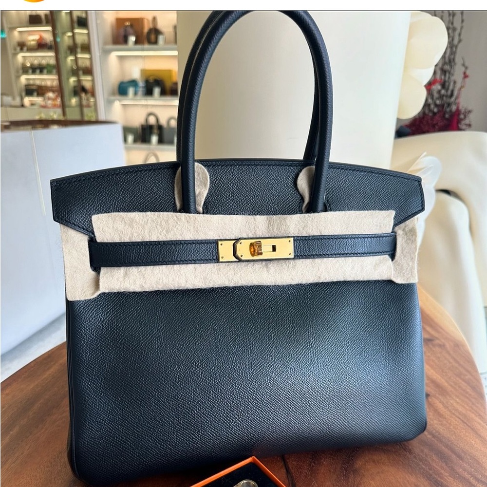 100% authentic Hermes birkin 30 epsom GHW stamp C - Picture 2 of 4